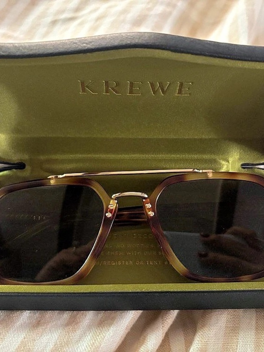 KREWE Colton Sunglasses | HAWKSBILL 12K POLARIZED